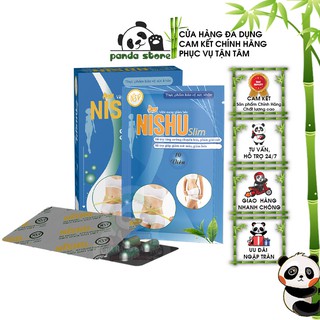 Viên uống giảm cân cấp tốc Nishu Slim giúp thải mỡ bụng nhanh chóng và giảm thèm ăn giữ dáng sau sinh tại nhà an toàn