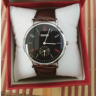 Đồng hồ nam skmei dây da