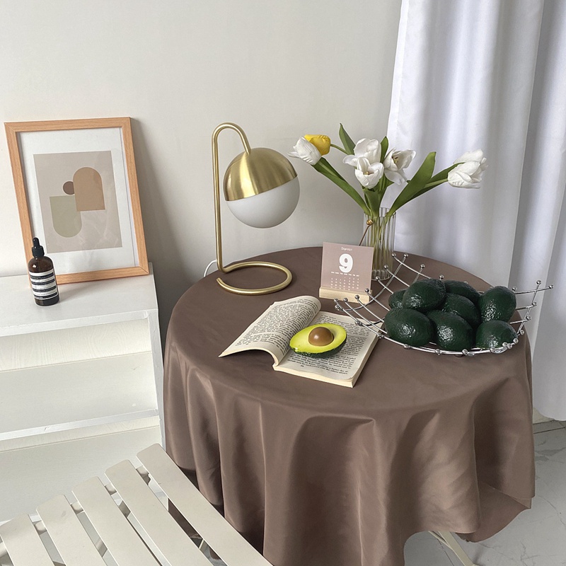 Khăn trải bàn chống bụi phong cách retro xinh xắn