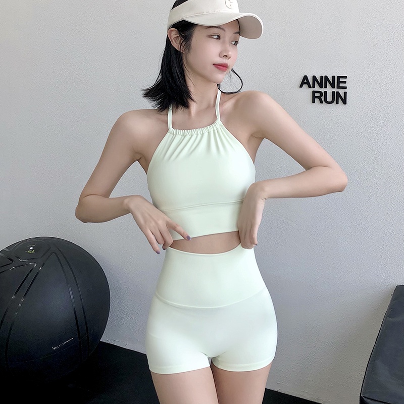 【Sportsangel】Set Đồ Tập yoga Ba Mảnh Quyến Rũ Cho Nữ