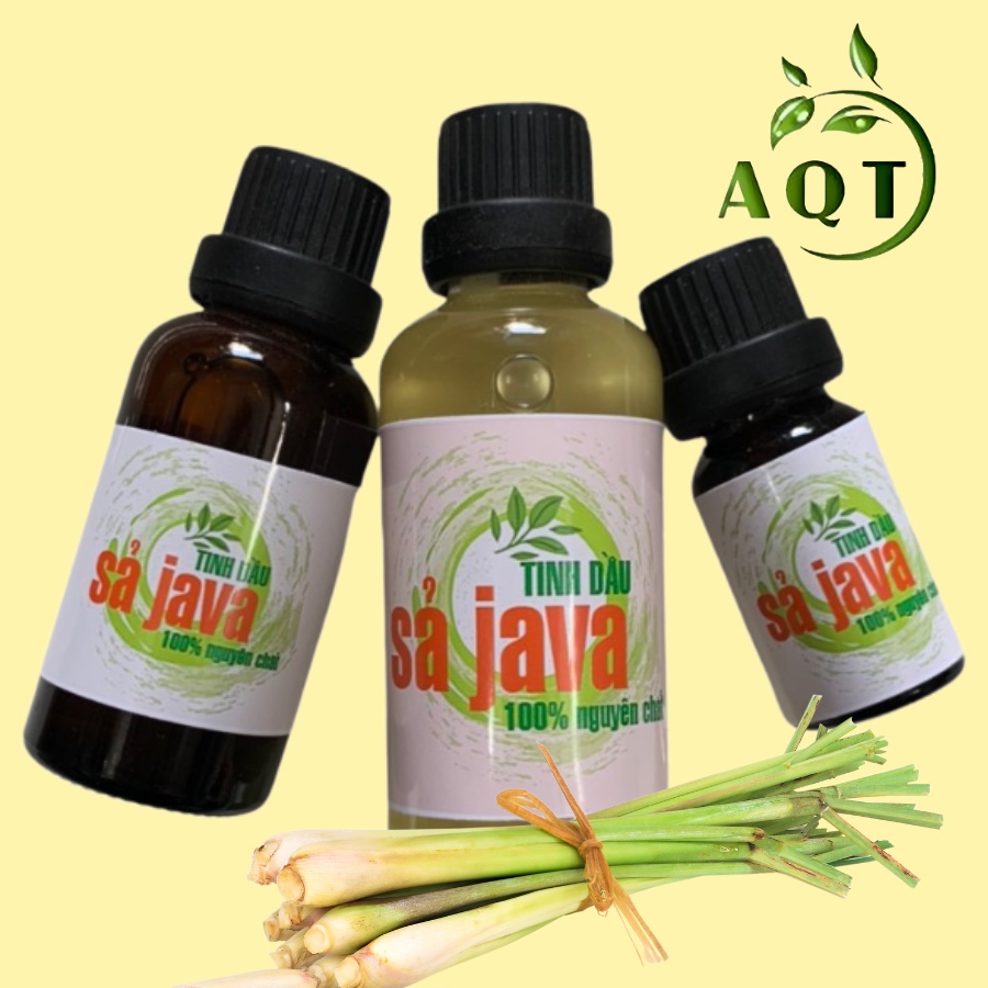 Tinh Dầu Sả Java Nguyên Chất Thảo Dược An Quốc Thái, Xông Thơm Phòng, Diệt Khuẩn, Phòng Cảm Cúm