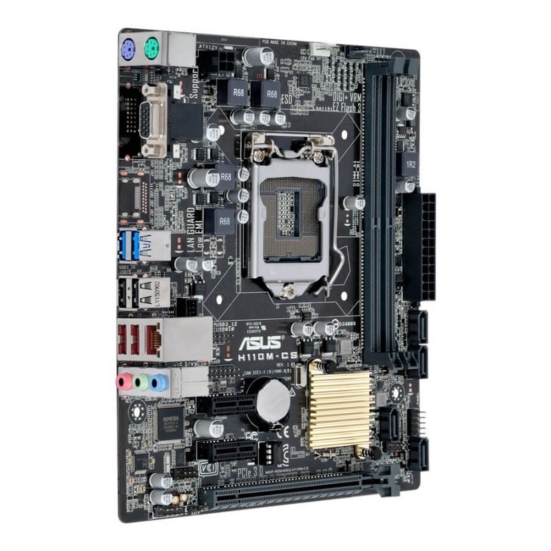 Main Bo Mạch Chủ Asus H110M-CS| Bh 36 Tháng |Chính Hãng