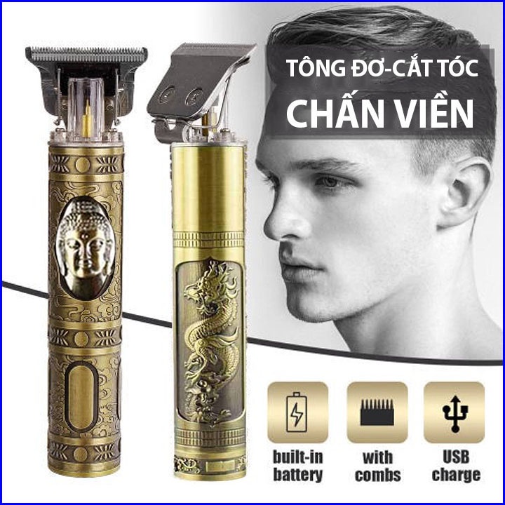 Tông đơ bấm viền cắt tóc chuyên nghiệp [ CÓ VIDEO ]