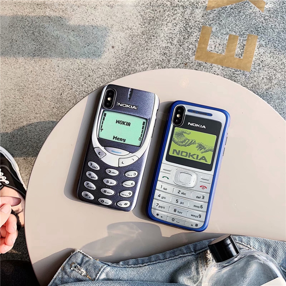 Ốp lưng hình điện thoại Nokia cổ điển cho điện thoại IPhone 6 6sPlus 7 7 Plus X XR Xs Max | BigBuy360 - bigbuy360.vn