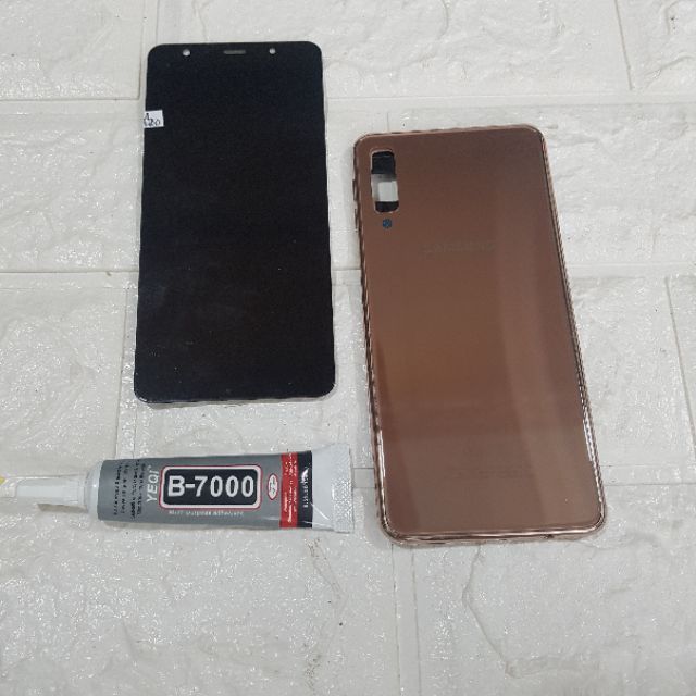 Combo Bộ Vỏ + Màn Hình Samsung A7 2018 (A750) Q-LED Hàng Cao Cấp Tặng Tuýp Keo