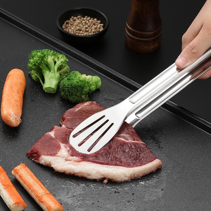 Kẹp Gắp Thức Ăn Bằng Thép Không Gỉ Tiện Lợi