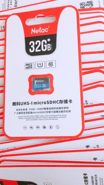 (SALE SỐC) Thẻ nhớ Netac 32gb class10 chính hãng | BigBuy360 - bigbuy360.vn