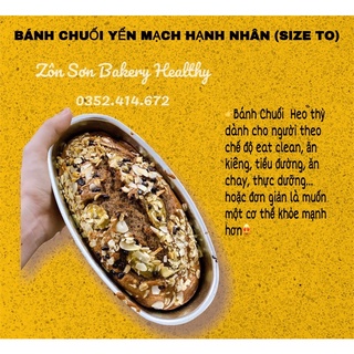 Bánh chuối healthy
