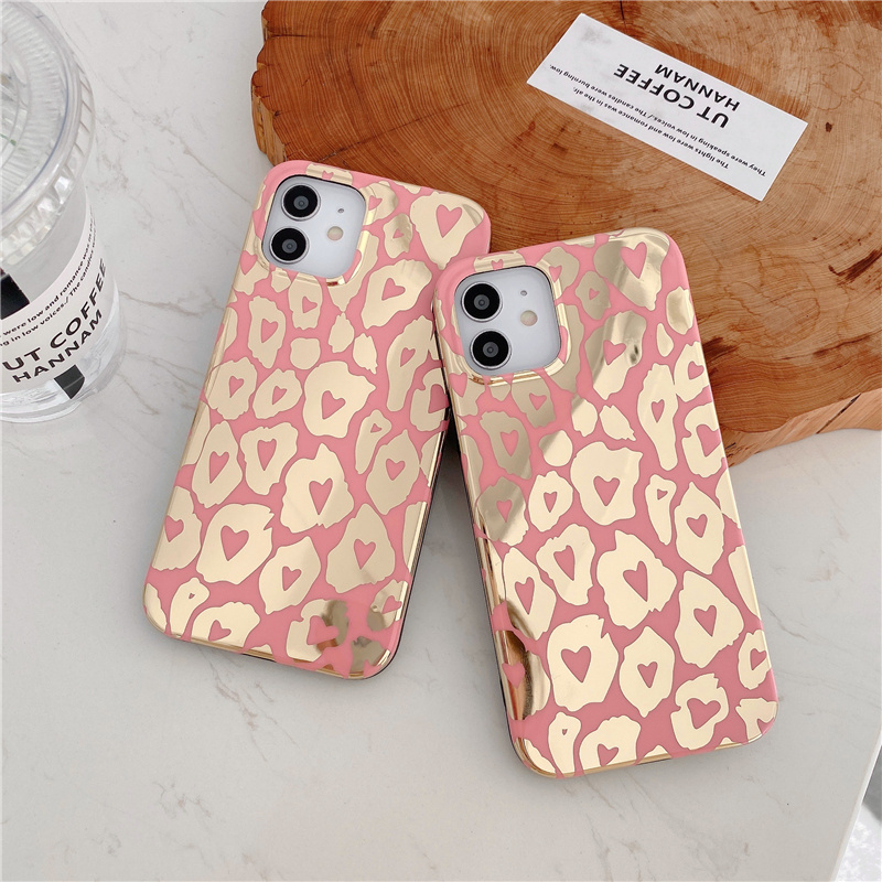 IPHONE Ốp Lưng Mềm Chống Rơi In Họa Tiết Da Báo Cho Iphone12 Pro Max Iphone11 Pro Max 7plus Se2020 8plus Xs Xr Xsmax | BigBuy360 - bigbuy360.vn