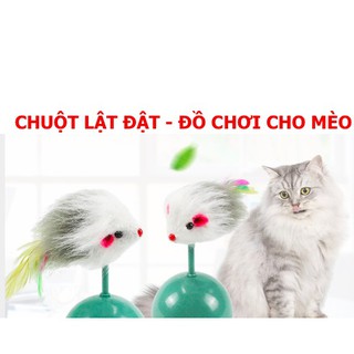 Đồ Chơi Bóng Chuột Lông Lật Đật Cho Mèo