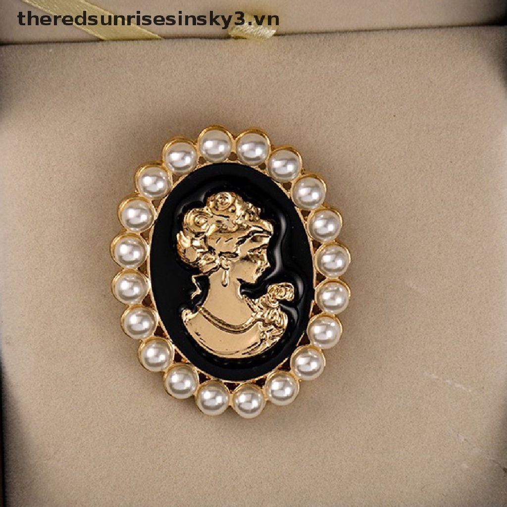 1 Ghim Cài Áo Mạ Vàng Hình Đầu Lâu Phong Cách vintage