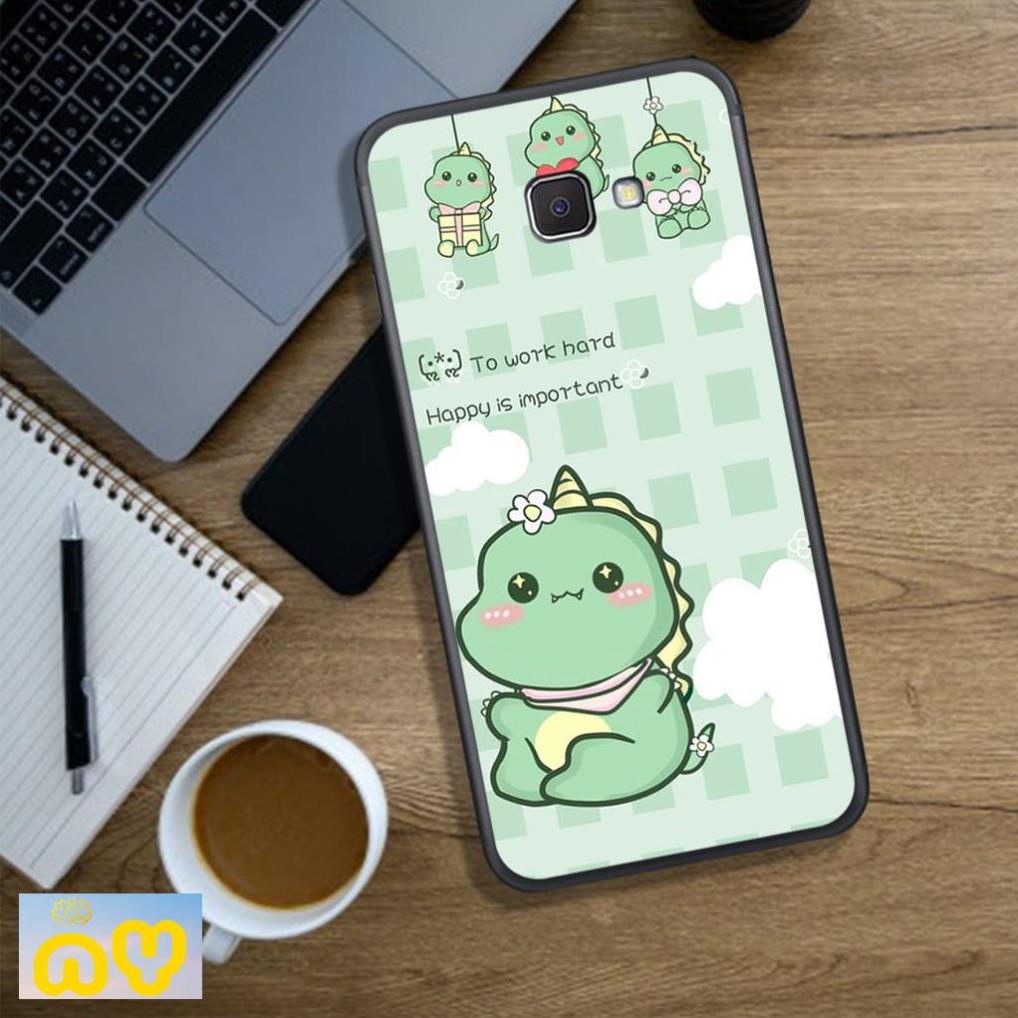 ỐP SAMSUNG A3 2016/J5 PRIME/J7 PRIME/J4 PLUS, IN HÌNH CHÚ KHỦNG LONG SIÊU CUTE PHO MAI. Như Ý