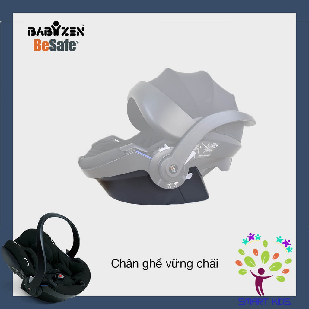 Ghế ngồi ô tô BABYZEN BeSafe iZi Go 3 in 1 i-Size Black