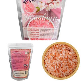Muối hồng himalaya nhập khẩu 1 kg loại hạt