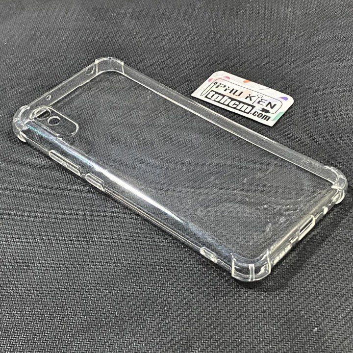 Ốp lưng Xiaomi Redmi 9A dẻo Trong suốt Chống sốc