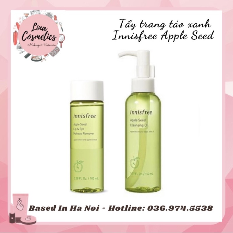 Dầu Tẩy Trang Táo Xanh Innisfree Apple Seed
