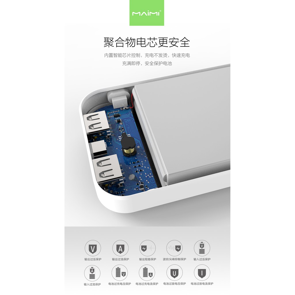 SẠC DỰ PHÒNG MAIMI P15S 10000mAh