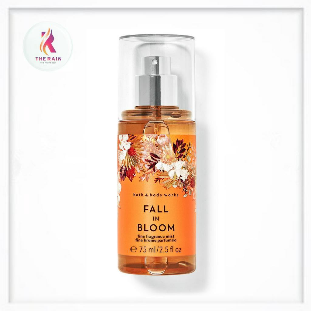 Xịt thơm toàn thân mini Bath &amp; Body Works Fall In Bloom 75ml