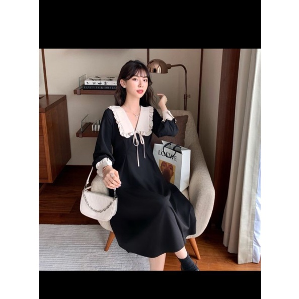 đầm đen tiểu thư 165k