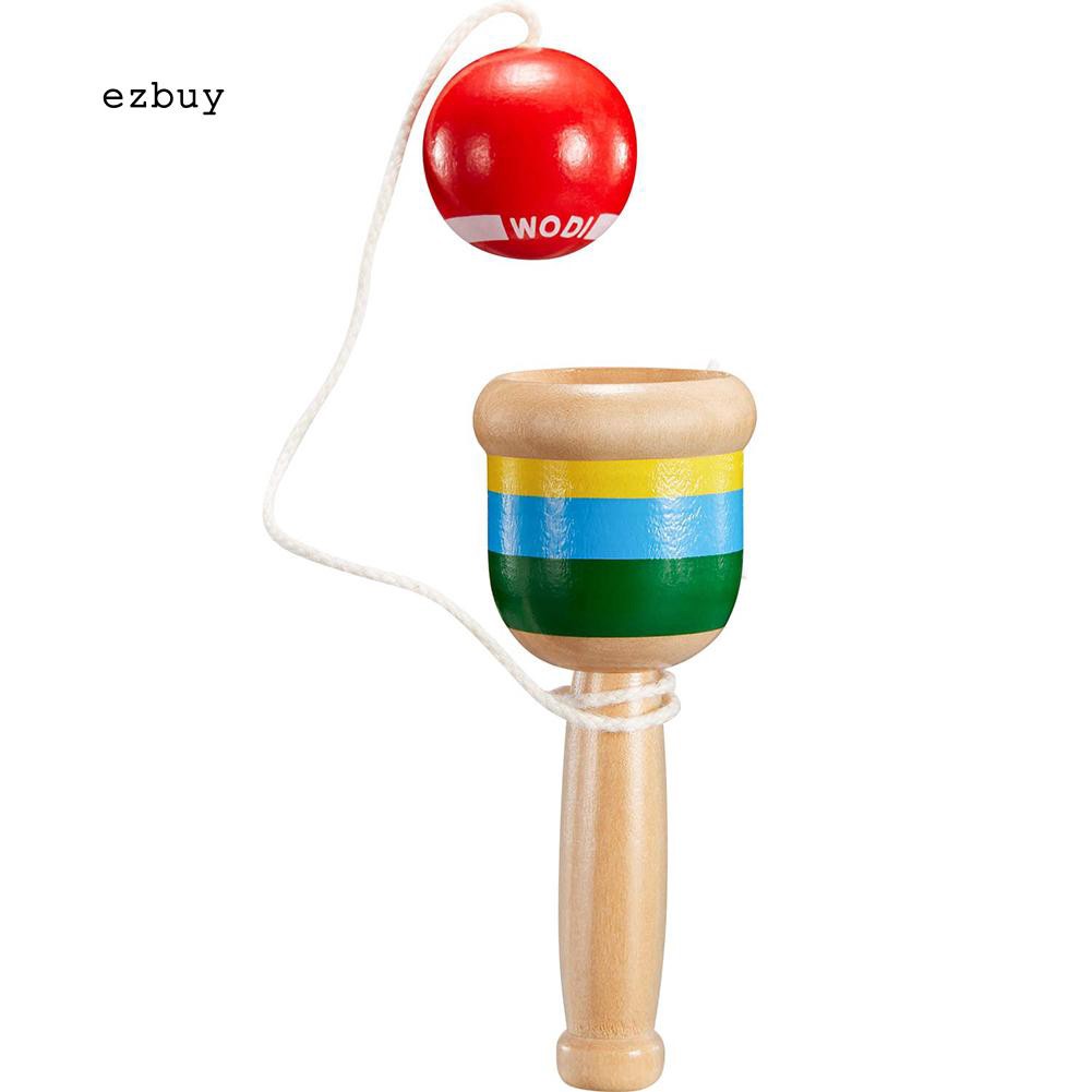 Đồ chơi Kendama bằng gỗ sáng tạo cho bé