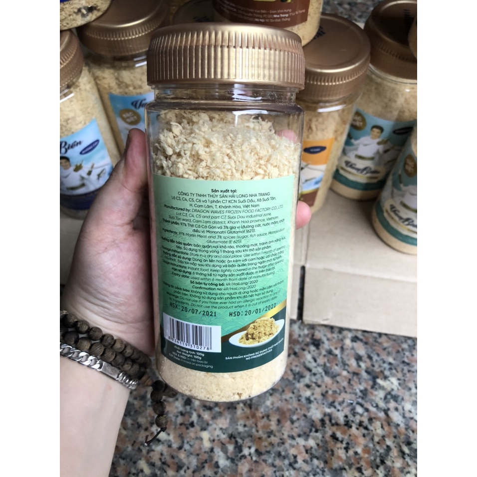 Chà Bông Cá Cờ Gòn Vua Biển Không Cay - Phiên Bản Mới