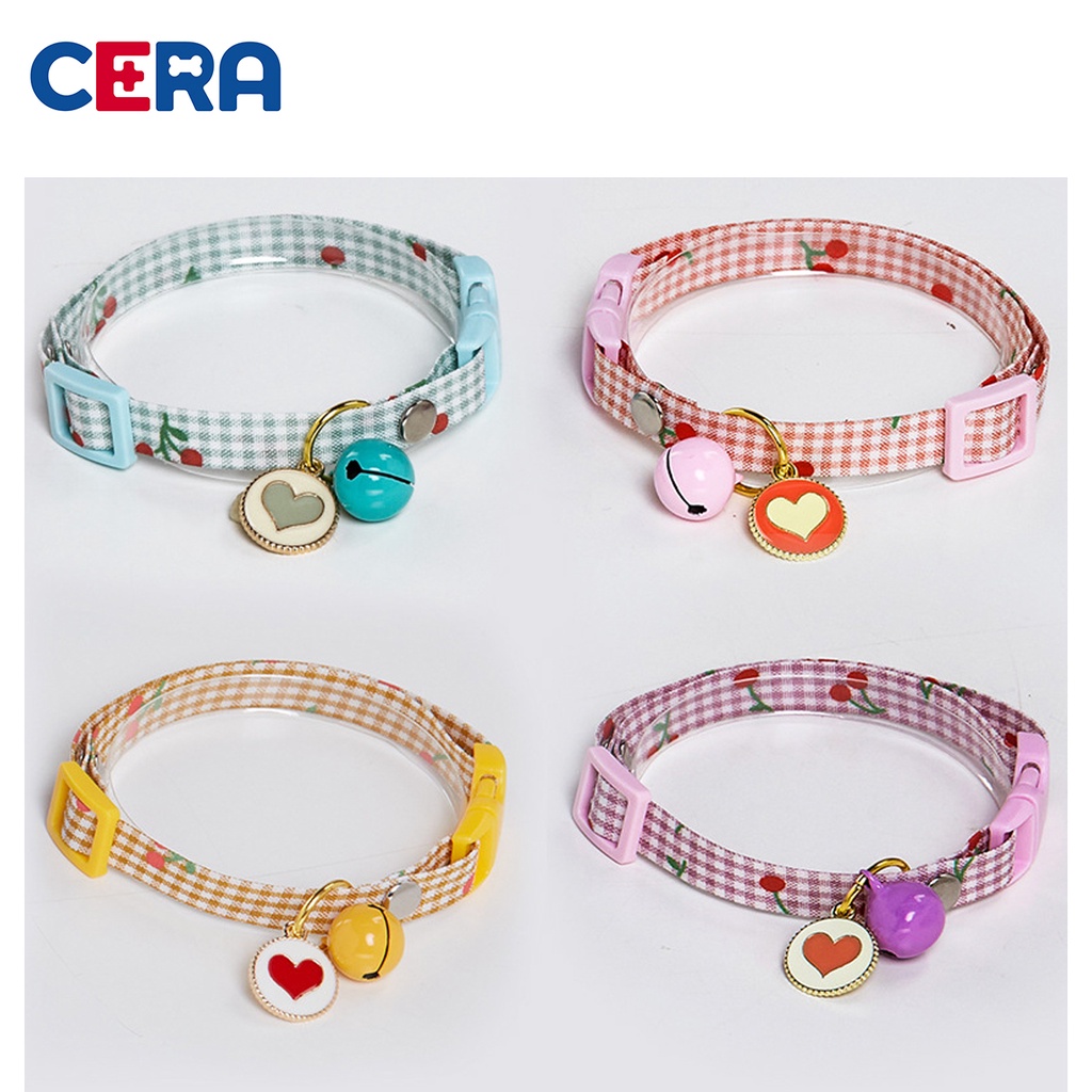 Vòng Cổ Vải Nhiều Màu Mặt Tim  - Vòng Cổ 035