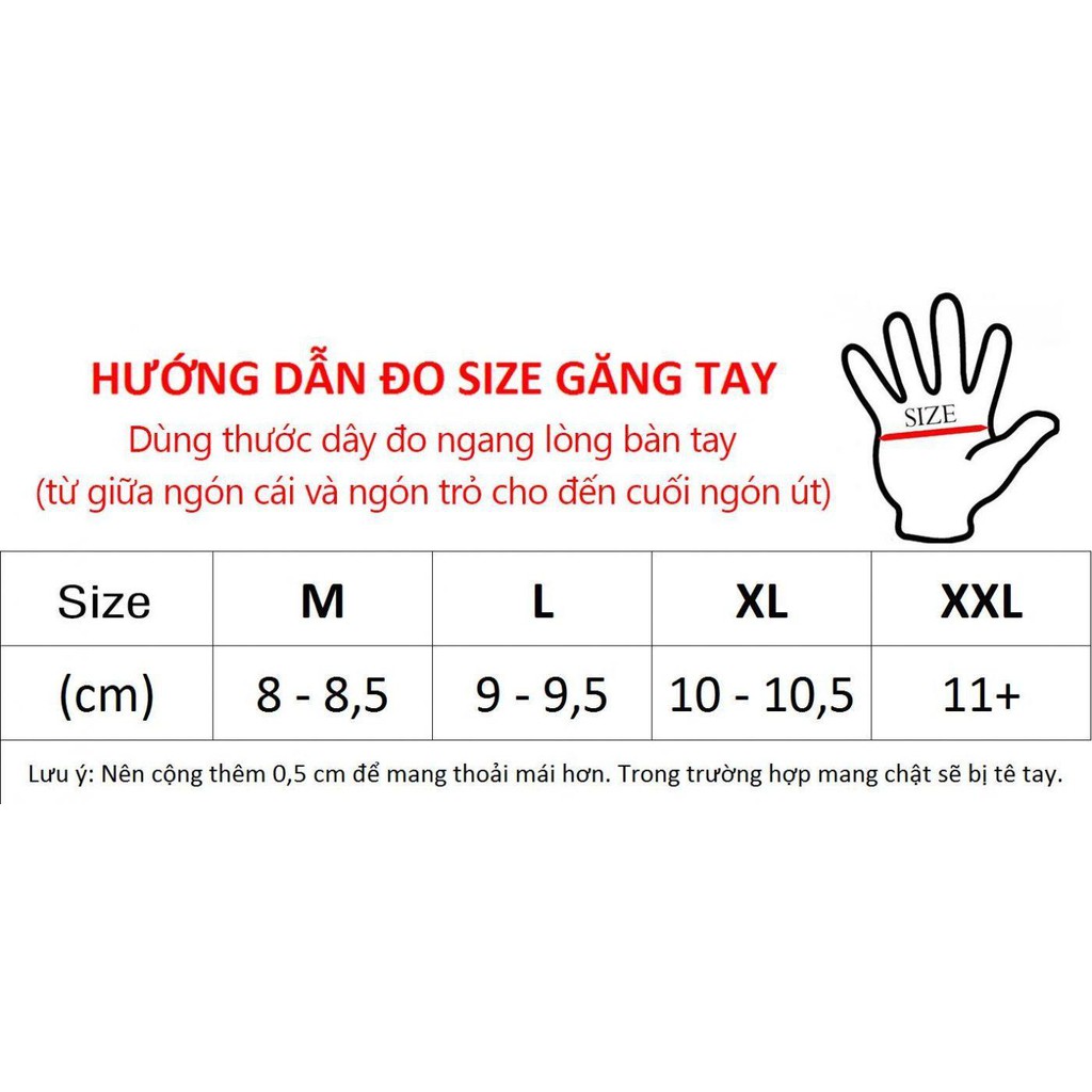 Găng tay gù thể thao hở ngón xịn