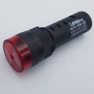 Đèn báo có còi ad16 - 16sm màu đỏ 12v