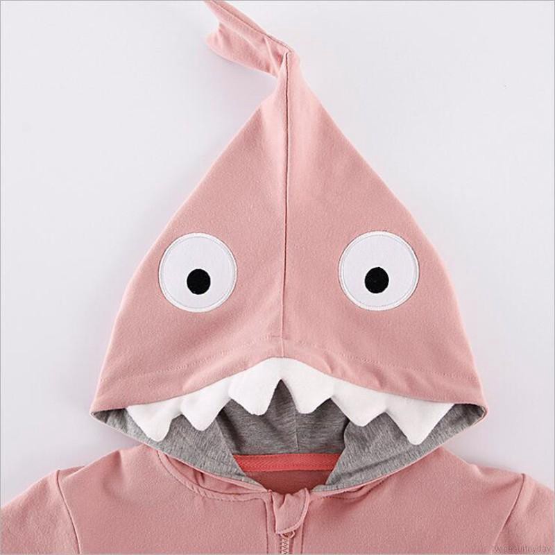 Áo khoác thiết kế kiểu khủng long dễ thương dành cho bé