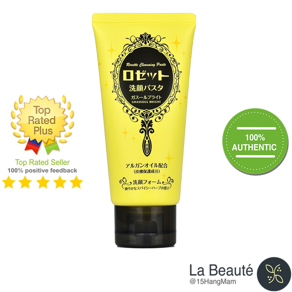 [Chính Hãng]  Rosette Face Wash Pasta - Sửa Rửa Mặt Cho Từng Loại Da 120g