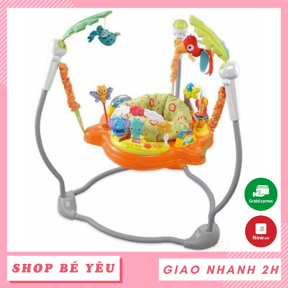 Ghế nhún cho bé  𝑭𝒓𝒆𝒆𝒔𝒉𝒊𝒑  Ghế nhún tập đứng có đèn nhạc IBaby màu cam