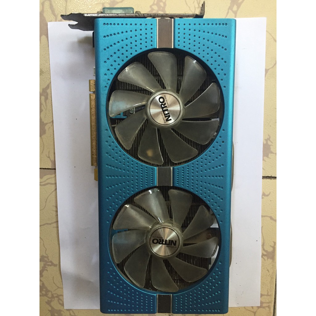 Card màn hình  Sapphire Nitro Rx580 8Gb xanh | BigBuy360 - bigbuy360.vn