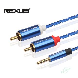 Cáp Chuyển Đổi Âm Thanh Từ Jack 3.5mm Sang 2 Cổng Rca Cho Điện Thoại