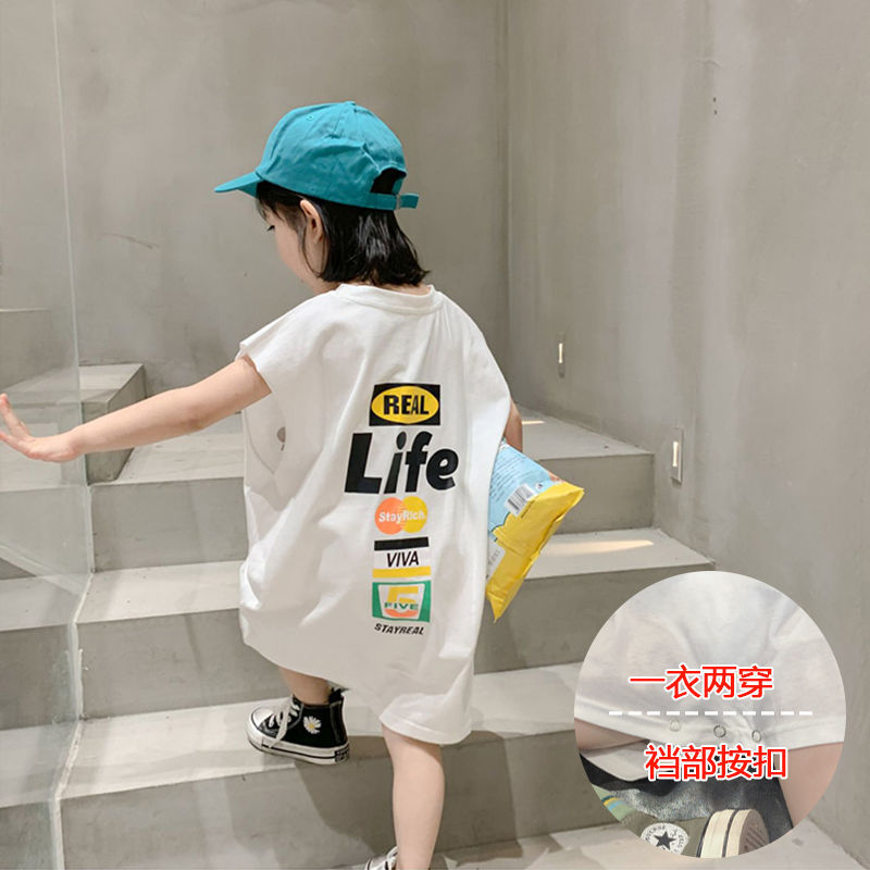 Đầm Dài Không Tay Họa Tiết Hoạt Hình Dành Cho Bé Gái