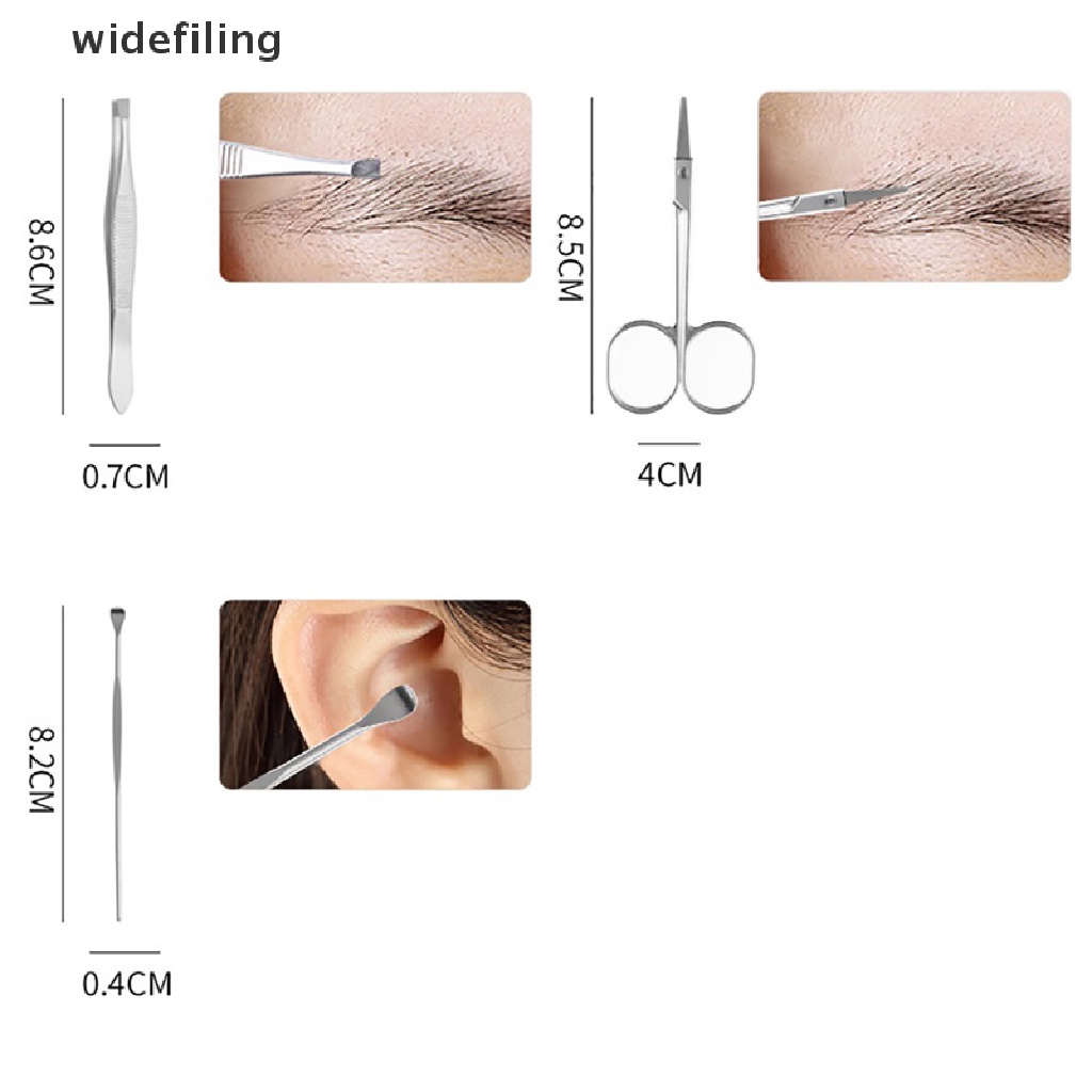 Bộ 7 Dụng Cụ Chăm Sóc Móng Tay Bằng Thép Không Gỉ