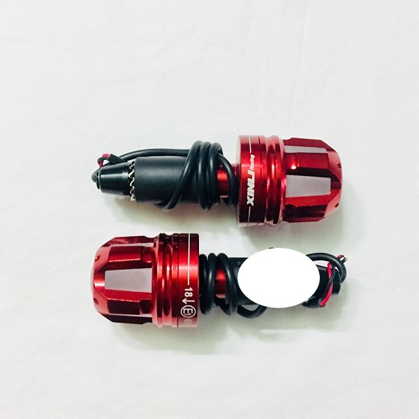 Gù tay lái đèn Led 5 cạnh gắn các loại xe máy,moto,pkl - HMB STORE