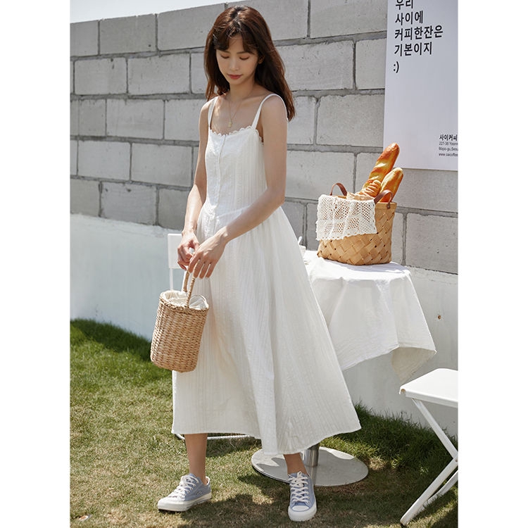 Đầm hai dây thời trang thanh lịch cho nữ 158612 | BigBuy360 - bigbuy360.vn