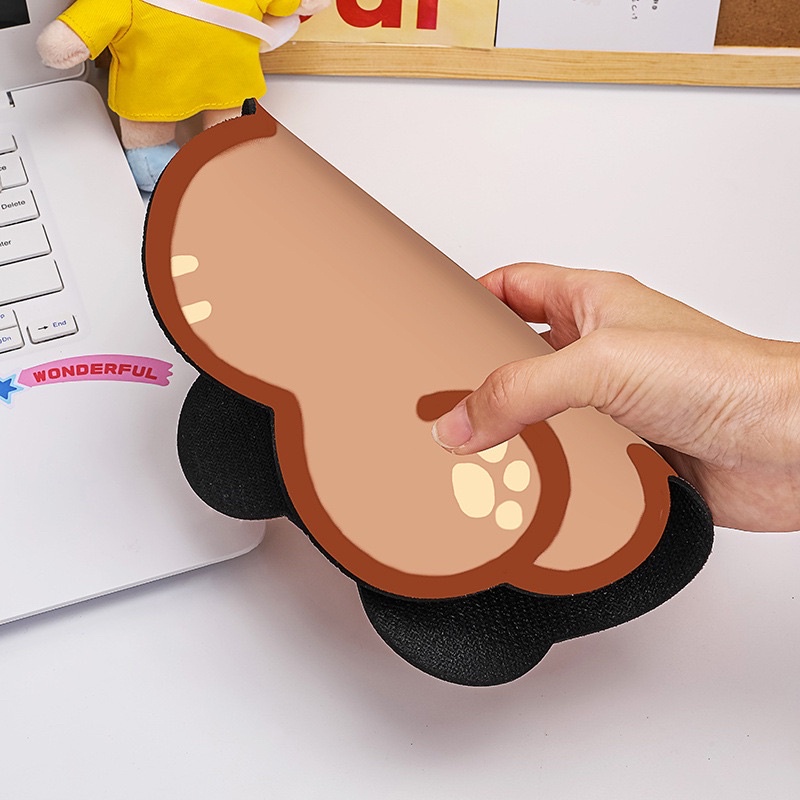 Miếng lót chuột bàn phím hoạ tiết hoạt hình xinh xinh in hình rõ nét