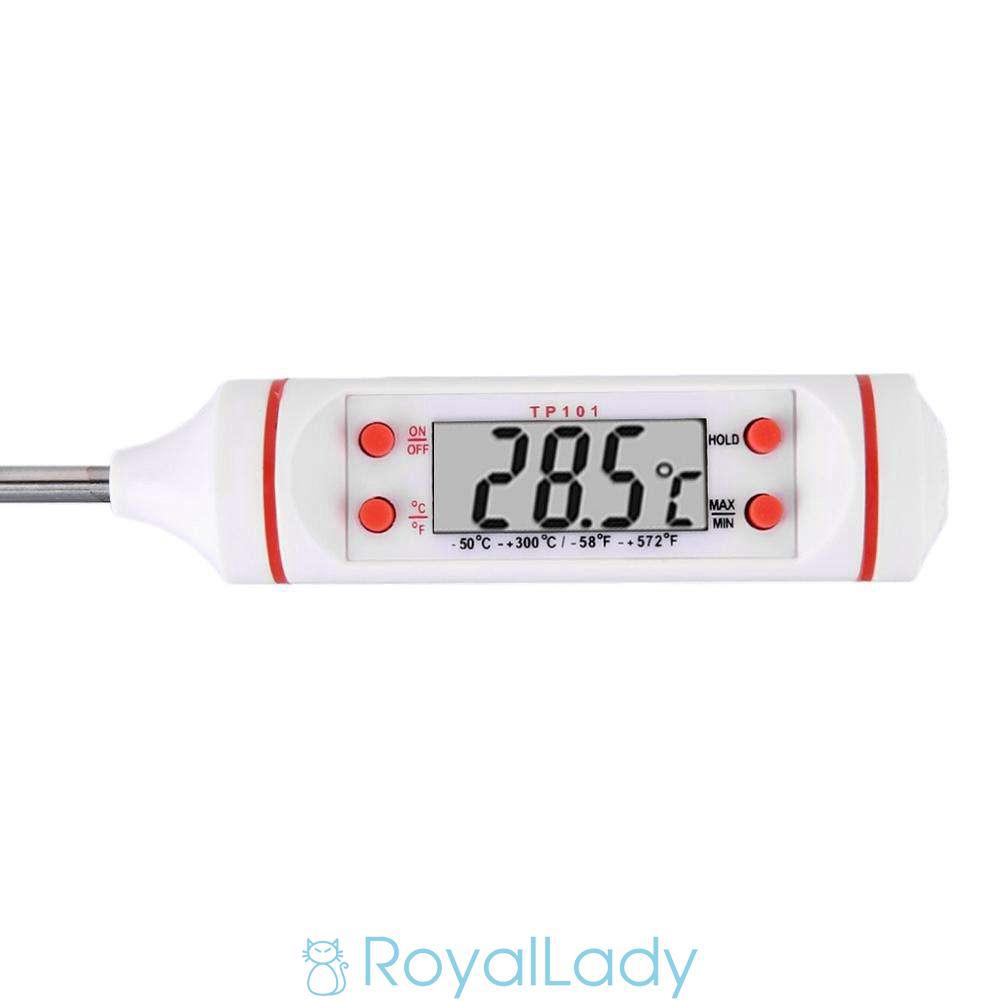 Digital Food Thermometer Kitchen BBQ Meat Probe Temperature Meter Large Display