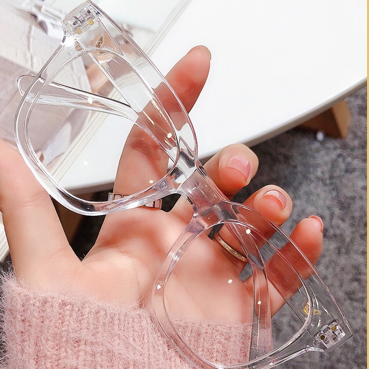 【0-600°】【Hàng Có Sẵn】Kính Cận Gọng Nhựa Chống Bức Xạ Ánh Sáng Xanh Dương Cho Nam Và Nữ