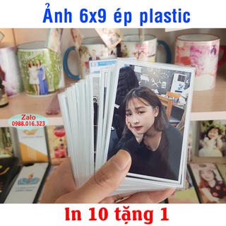 In ảnh 6x9 ép nhựa cứng