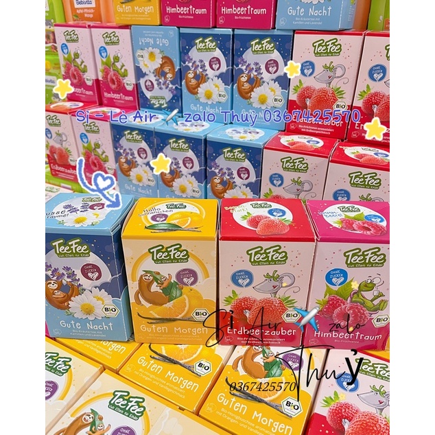 (Date 2025) Trà hữu cơ Teefee cho bé của Đức