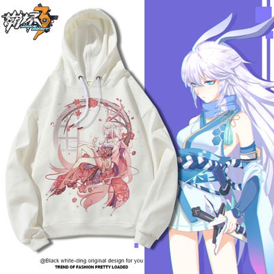 Áo Hoodie Nam Nữ Honkai Impact 3 Yae Sakura