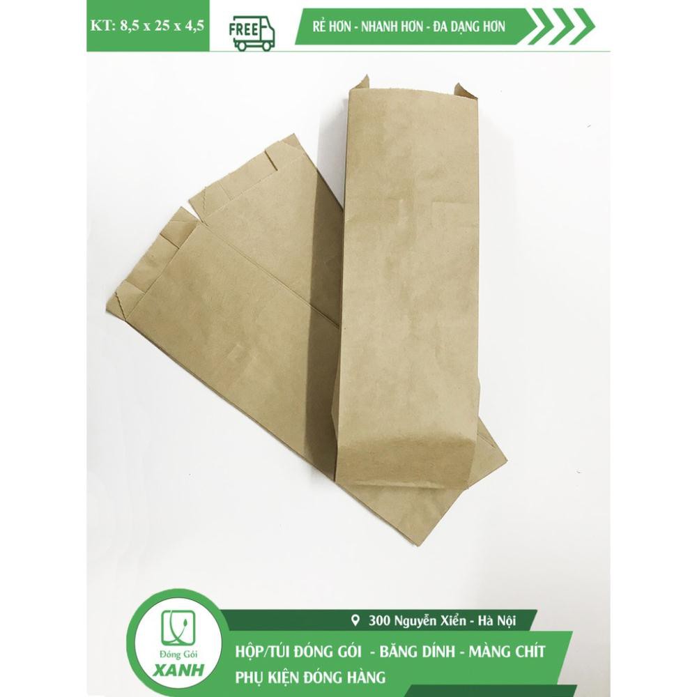 Sỉ 100 túi giấy xi măng B2 13x25 cm