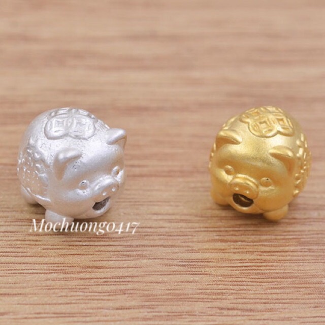 KHO SỈ  Charm heo bạc - Hàng bạc tốt loại 1 cực đẹp PH291