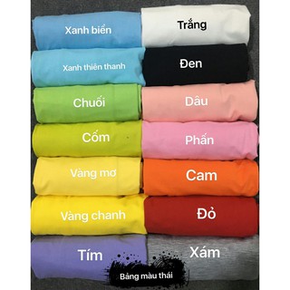  Áo Trơn Thun Nhóm đồng phục giá rẻ