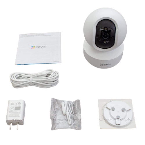 Camera Wifi Ezviz TY1 2MP Full HD, Âm Thanh 2 Chiều Quan sát 360°, Báo Động Xoay Theo Đối Tượng - Hàng Chính Hãng