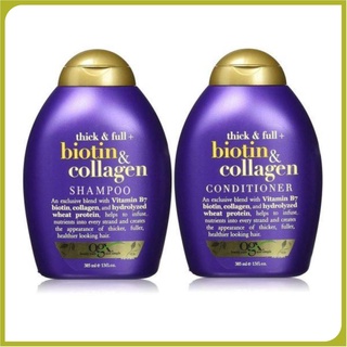 Bộ Dầu Gội Xả Biotin Collagen Tím Chống Rụng Tóc phonie