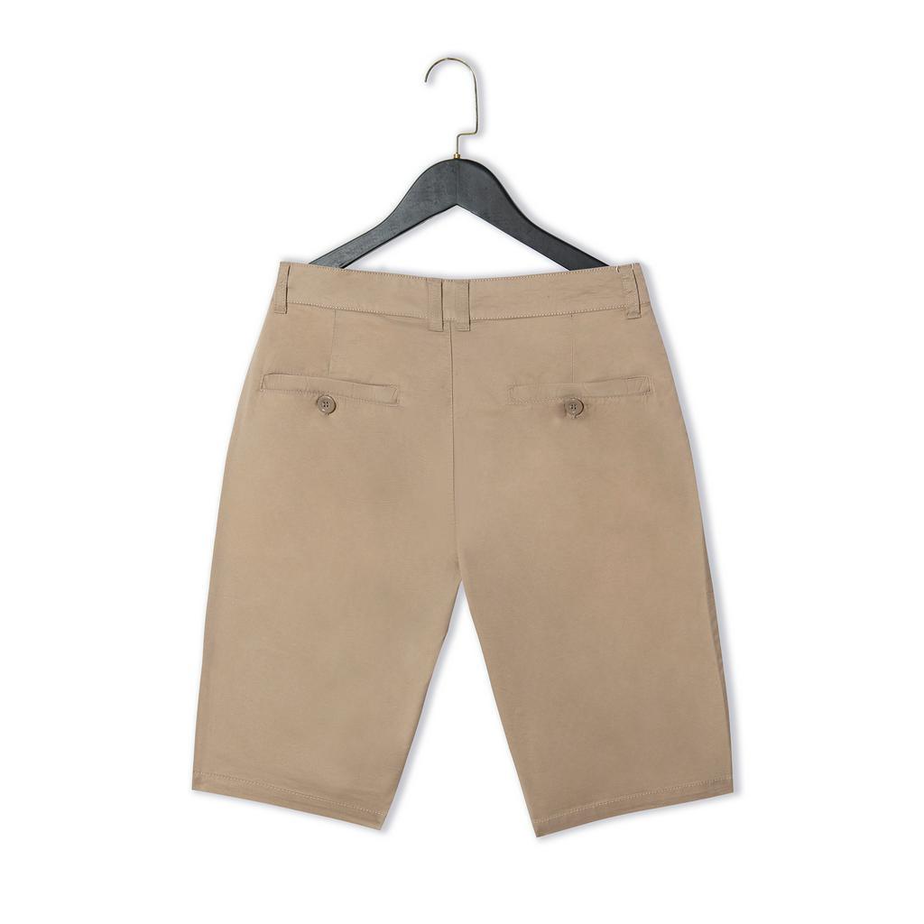 Quần short kaki nam H90 chất cotton premium siêu co giãn HSTK003-01