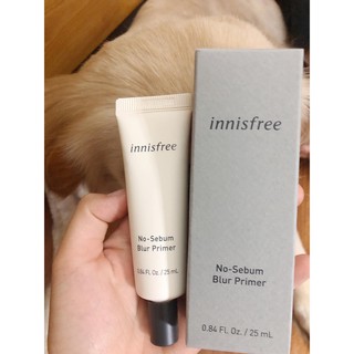 Kem Lót Kiềm Dầu, Làm Mờ Lỗ Chân Lông Innisfree No Sebum Blur Primer 25ml